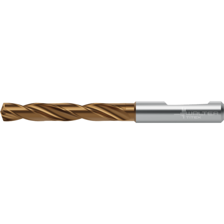 WALTER High Performance Drills, 0.3346 inch diameter, 5 xDc, Carbide, axial i DC160-05-08.500F1-WJ30ET